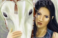 Horse and Woman
